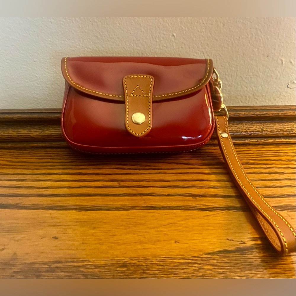 Dooney & Bourke Preppy Oncour Cabriolet Flap Wristlet - Picture 2 of 10